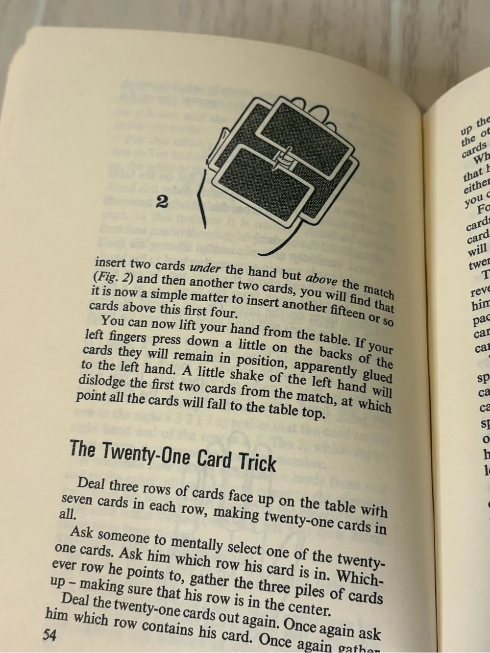 Vintage Magic Book Bells Hardcover 1973 Guide To Magic Tricks
